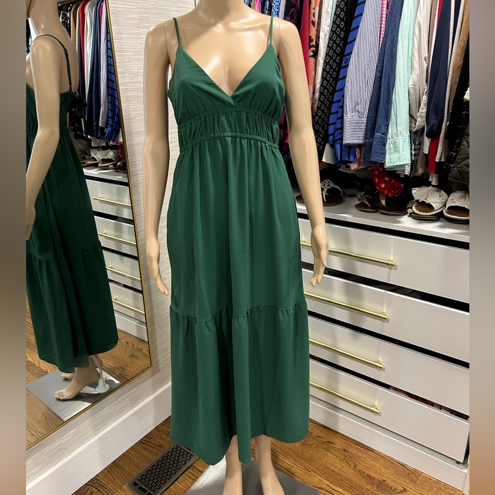 Dark Green Sundress